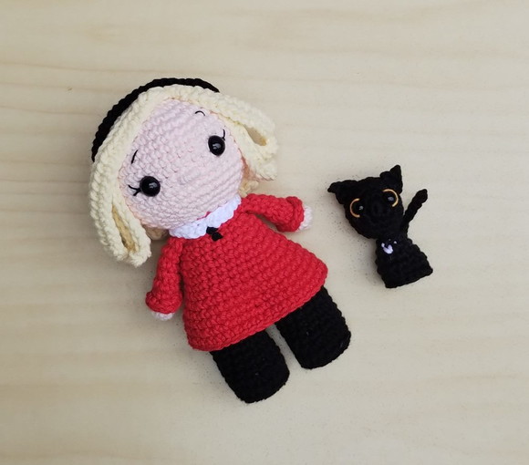 Sabrina e Salém Amigurumis - Imagem 3