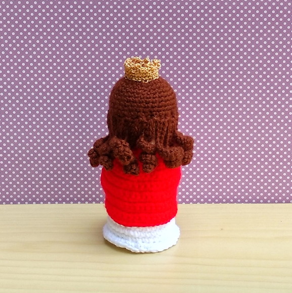 Santa Bárbara Amigurumi - Imagem 3