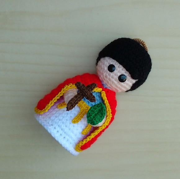 Santo Expedito Amigurumi - Imagem 4