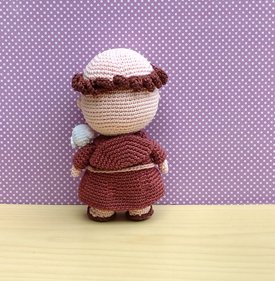São Chiquinho ( São Francisco ) Amigurumi - Imagem 3