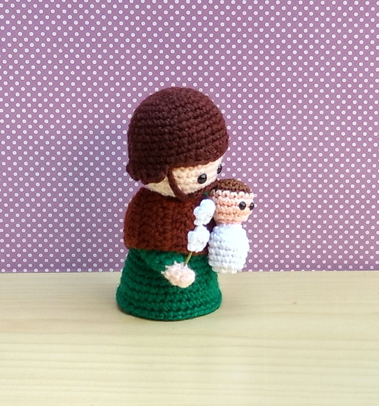 São José Amigurumi - Imagem 2