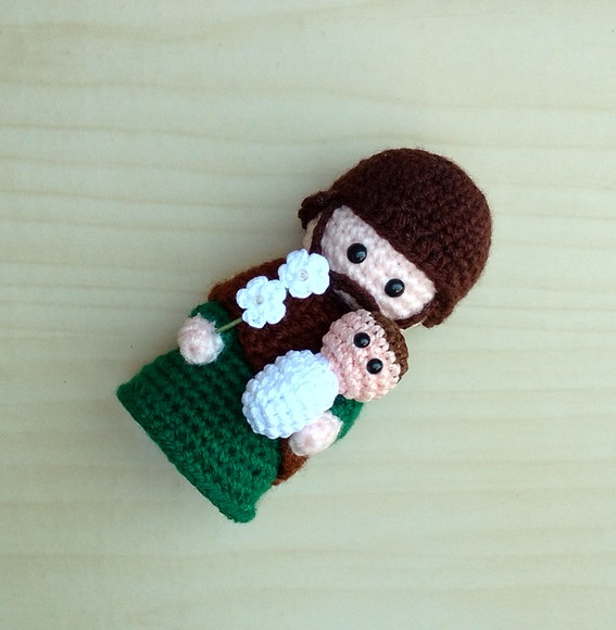 São José Amigurumi - Imagem 4