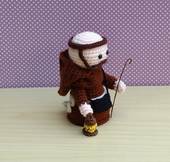 São Longuinho Amigurumi - Imagem 4
