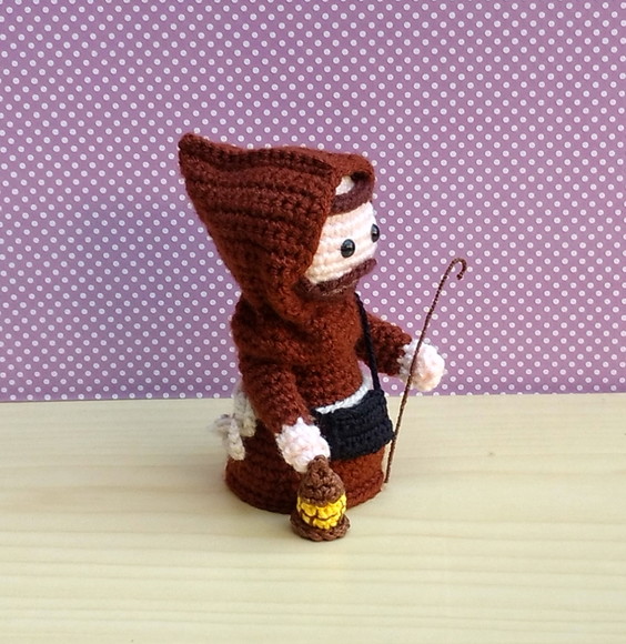 São Longuinho Amigurumi - Imagem 2