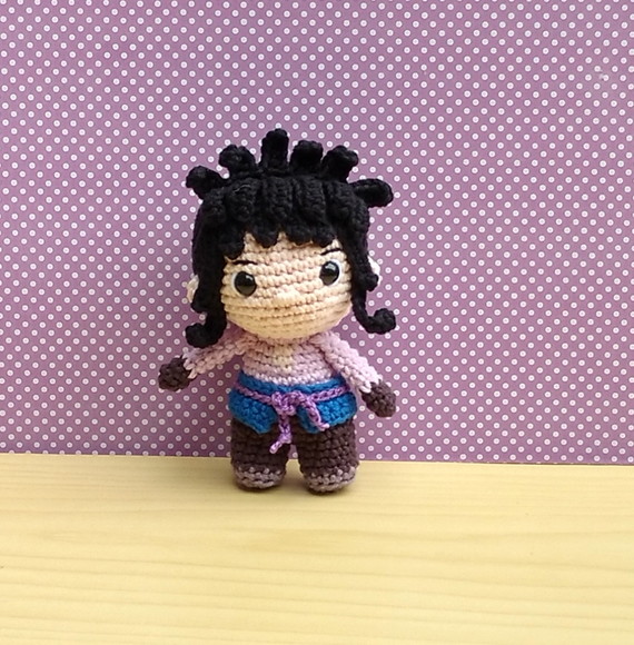 Sasuke Uchiha Amigurumi (naruto Shippuden) *pronta Entrega