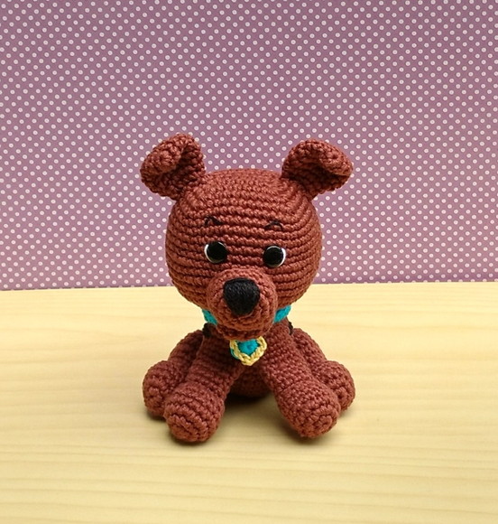 Cachorro Scooby-doo Amigurumi