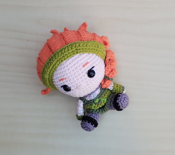 Agente Skye Amigurumi - Imagem 3