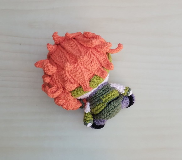 Agente Skye Amigurumi - Imagem 4