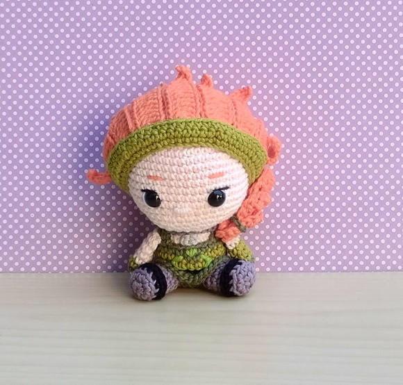 Agente Skye Amigurumi
