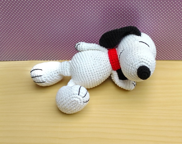 Snoopy Amigurumi - Imagem 2
