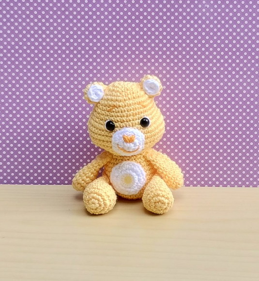 Sol ( Ursinhos Carinhosos) Amigurumi * Pronta Entrega
