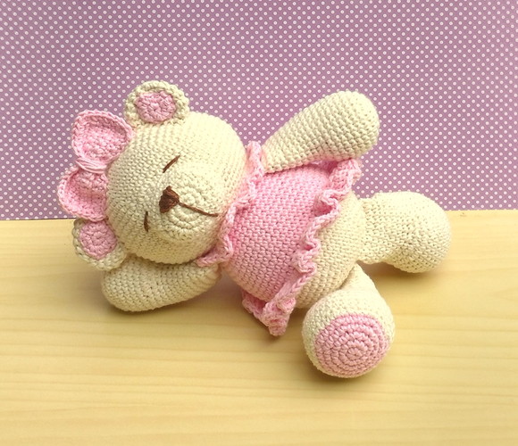 Ursa Charlote Amigurumi - Imagem 3
