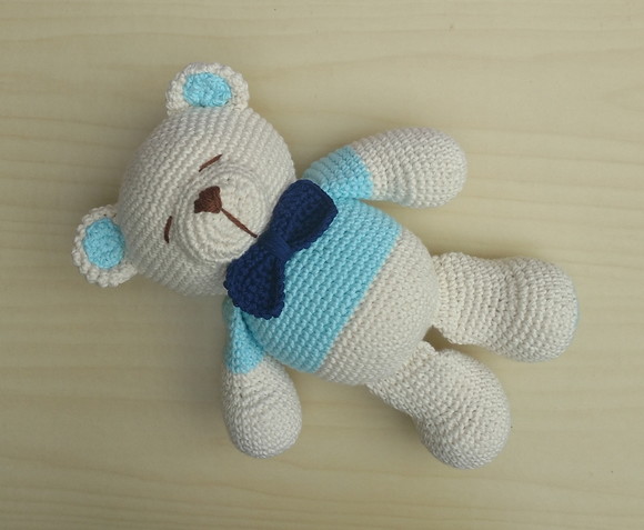 Urso Tommy Amigurumi - Imagem 2