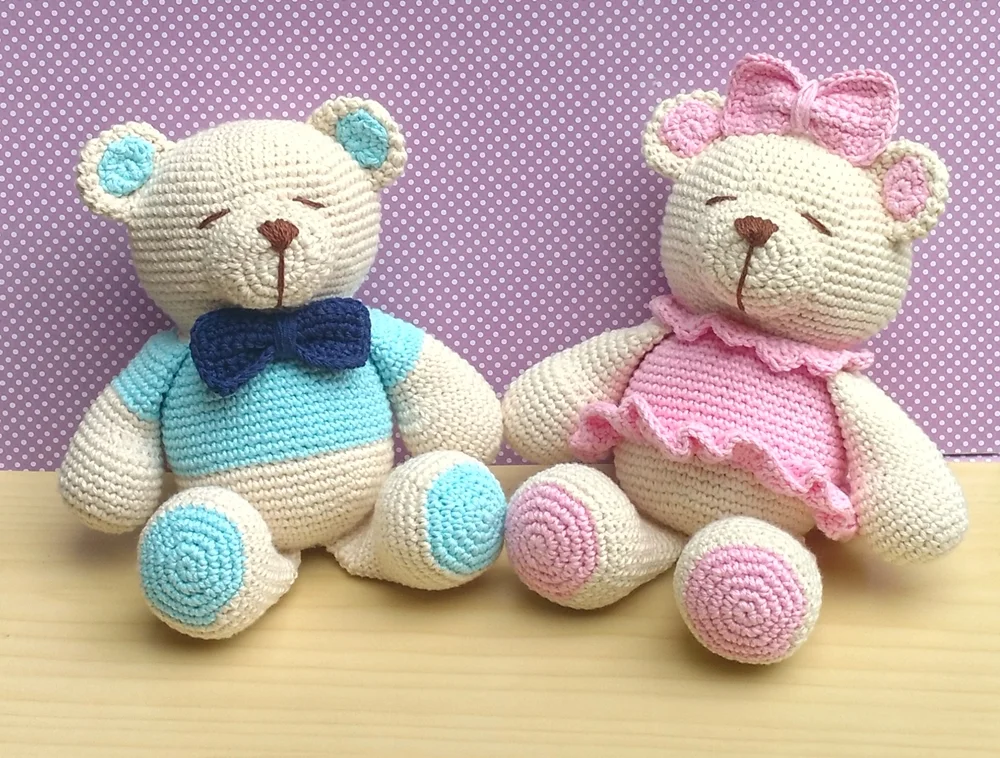 Urso Tommy Amigurumi - Imagem 3