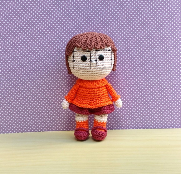 Velma Dinkley - Scooby-doo Amigurumi