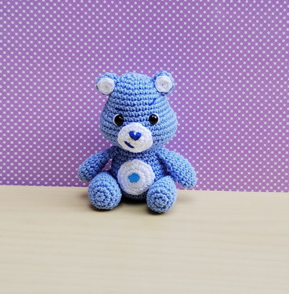 Ursinho Zangadinho Amigurumi