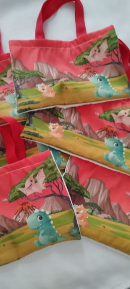 Bolsa Ecobag Dinossauro - Imagem 2