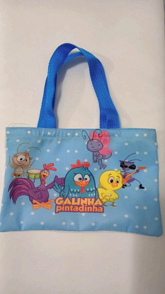 Bolsa Ecobag Galinha Pintadinha - Imagem 4