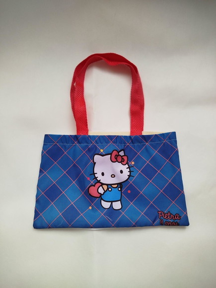 Bolsa Ecobag Hello Kitty Personalizada! - Imagem 3