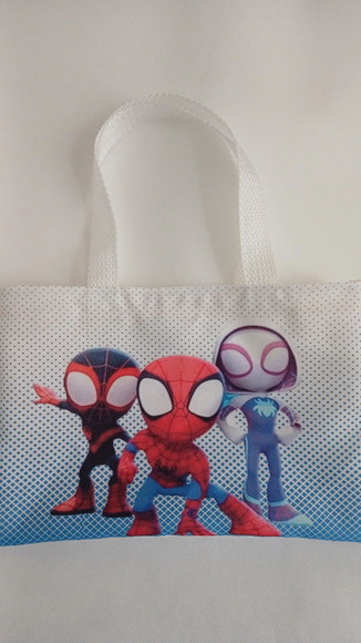 Bolsa Ecobag Homem Aranha - Imagem 3