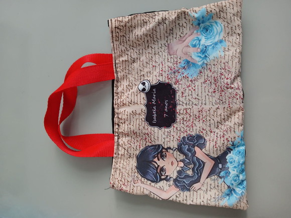 Bolsa Ecobag Wandinha - Imagem 3