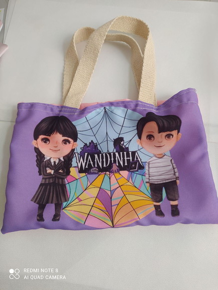 Bolsa Ecobag Wandinha !