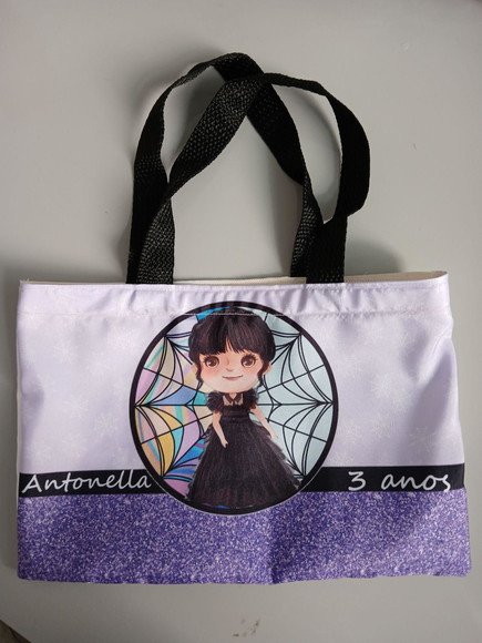 Bolsa Ecobag Wandinha! - Imagem 2