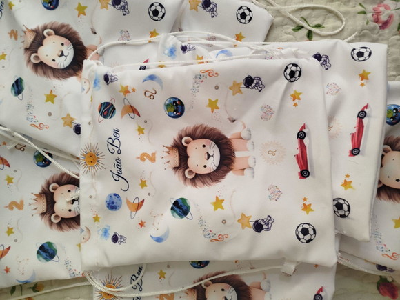 Mochilinha Leão Personalizada !