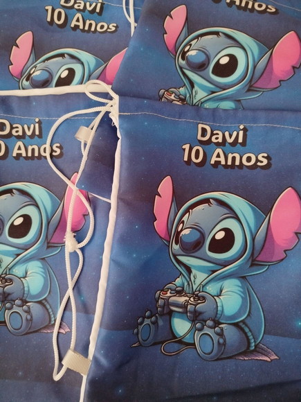 Mochilinha Stitch Personalizada ! - Imagem 3