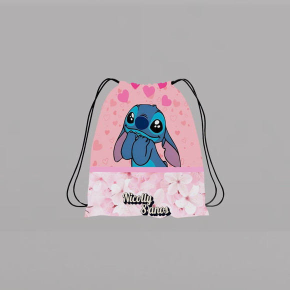 Mochilinha Stitch Personalizada !