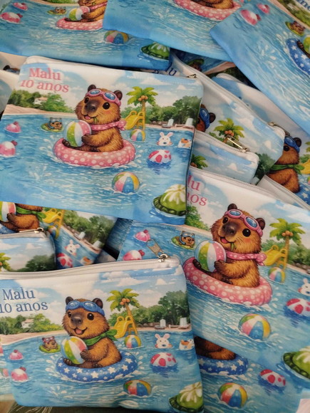 Necessaire Capivara Personizada - Imagem 2