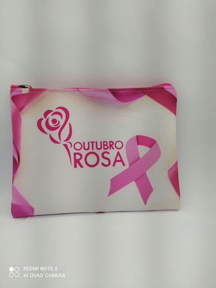 Necessaire Outubro Rosa