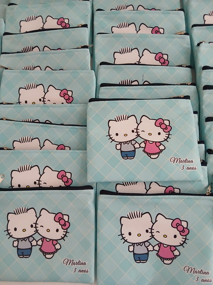 Necessaire Personalizada Hello Kitty ! - Imagem 2