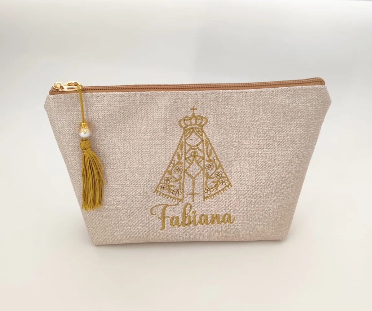 Nécessaire Trapézio Personalizada Nossa Senhora Aparecida - Imagem 4