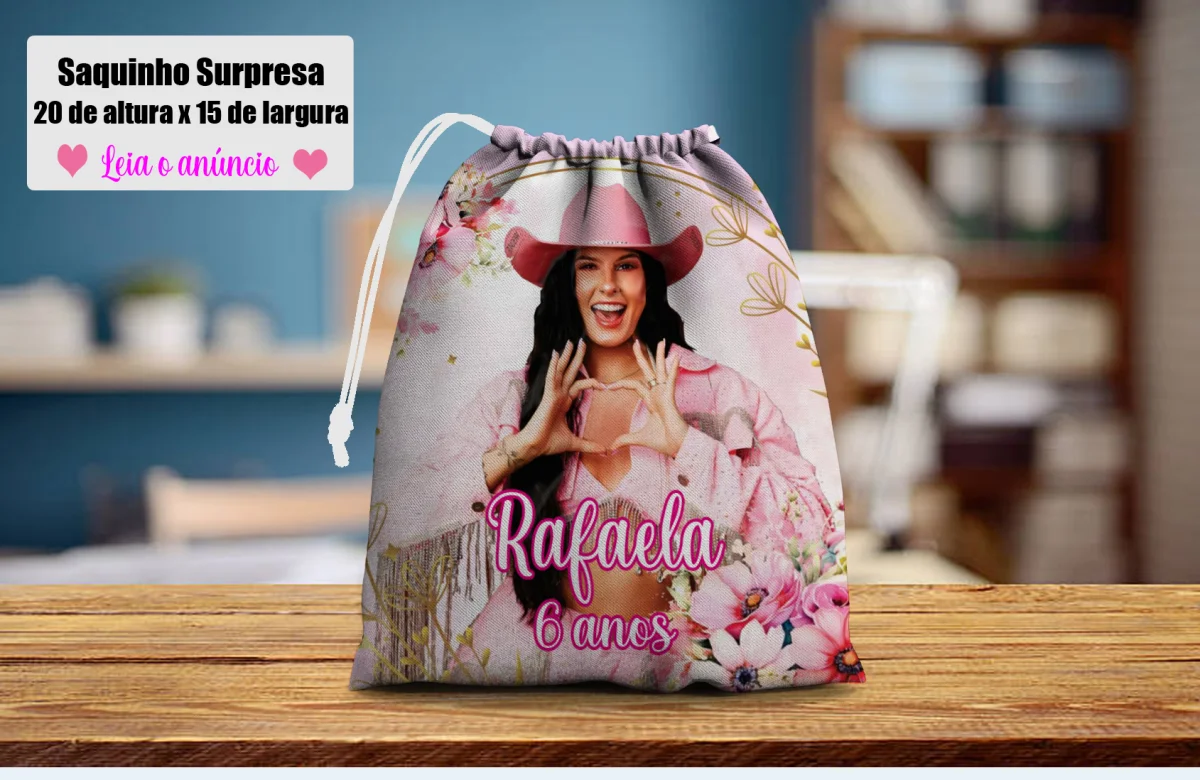 Saquinho Surpresa Personalizado para lembrancinhas infantil da Ana Castela - Imagem 4