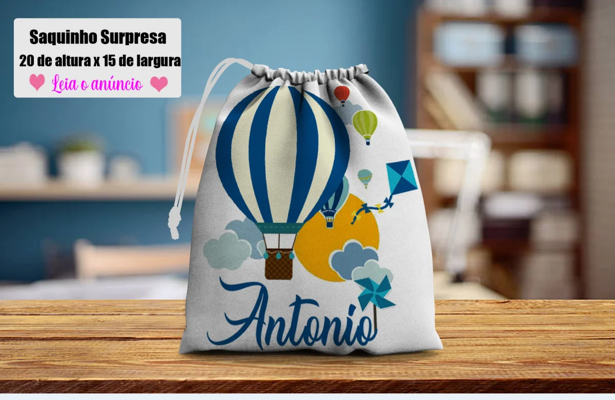 Saquinho Surpresa Personalizado para lembrancinhas infantil (copia) - Imagem 5