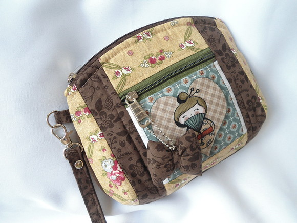 138. Necessaire em Tecido com Pence - Imagem 3