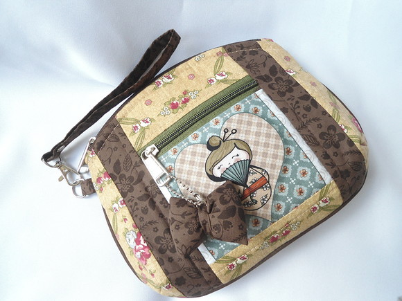 138. Necessaire em Tecido com Pence - Imagem 2