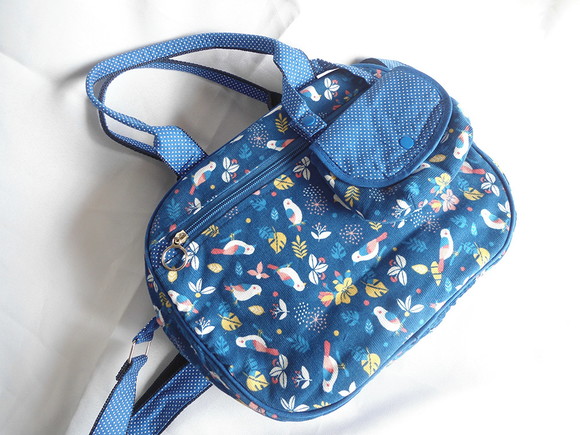 45. Bolsa tiracolo em tecido tipo veludinho - Imagem 1