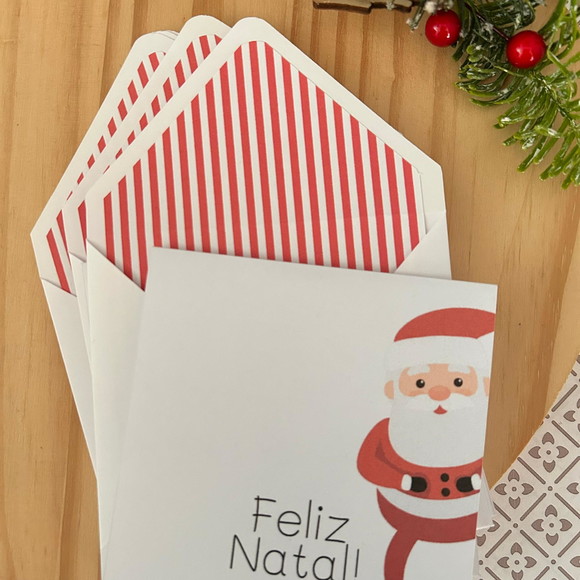 Cartão de Natal - 10 Unidades
