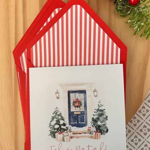 Cartão de Natal - 10 Unidades