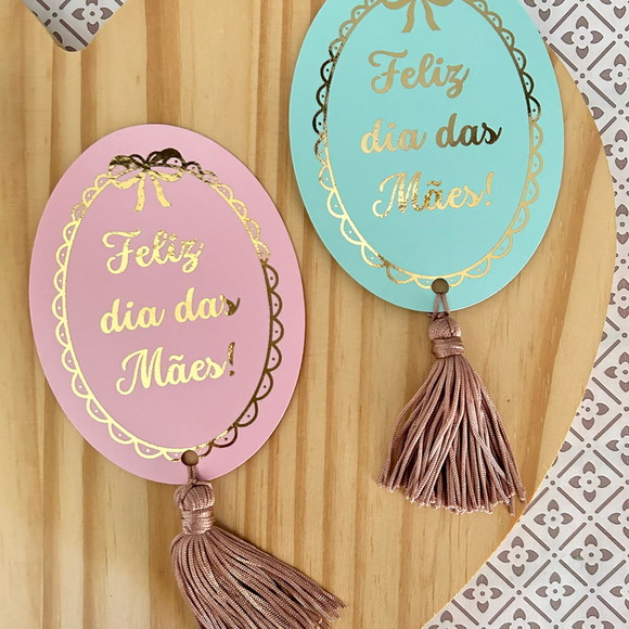 Cartão Tag Pingente - Hotstamp