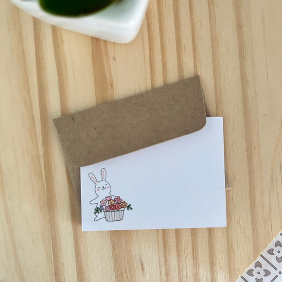 Mini Cartões + Envelopes Páscoa
