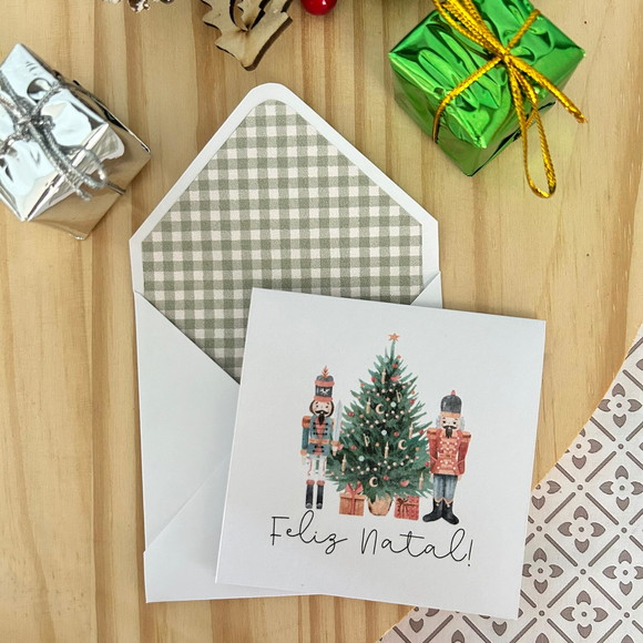 Cartão de Natal - 10 Unidades