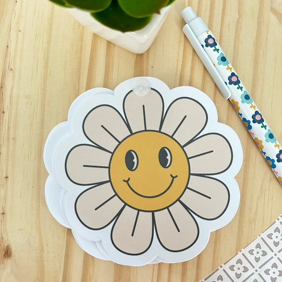 Bloco de Notas Margarida