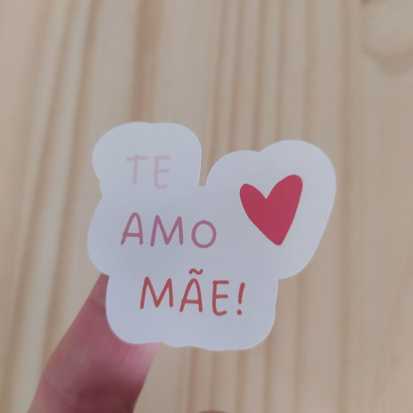 Adesivo Te Amo Mãe