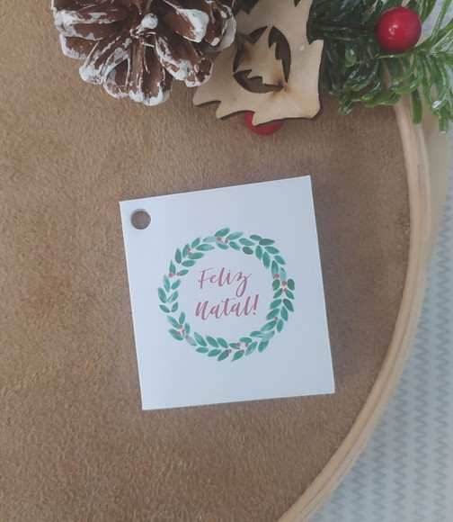 Cartão Tag - Natal