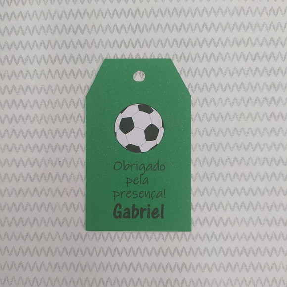 Tag Personalizada - Festa Futebol