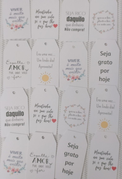 Tag Frase Pedido Personalizado