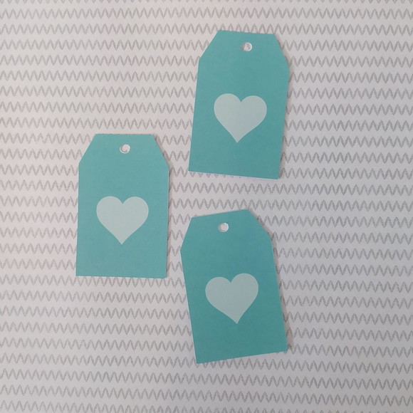 Tag Coração Verde